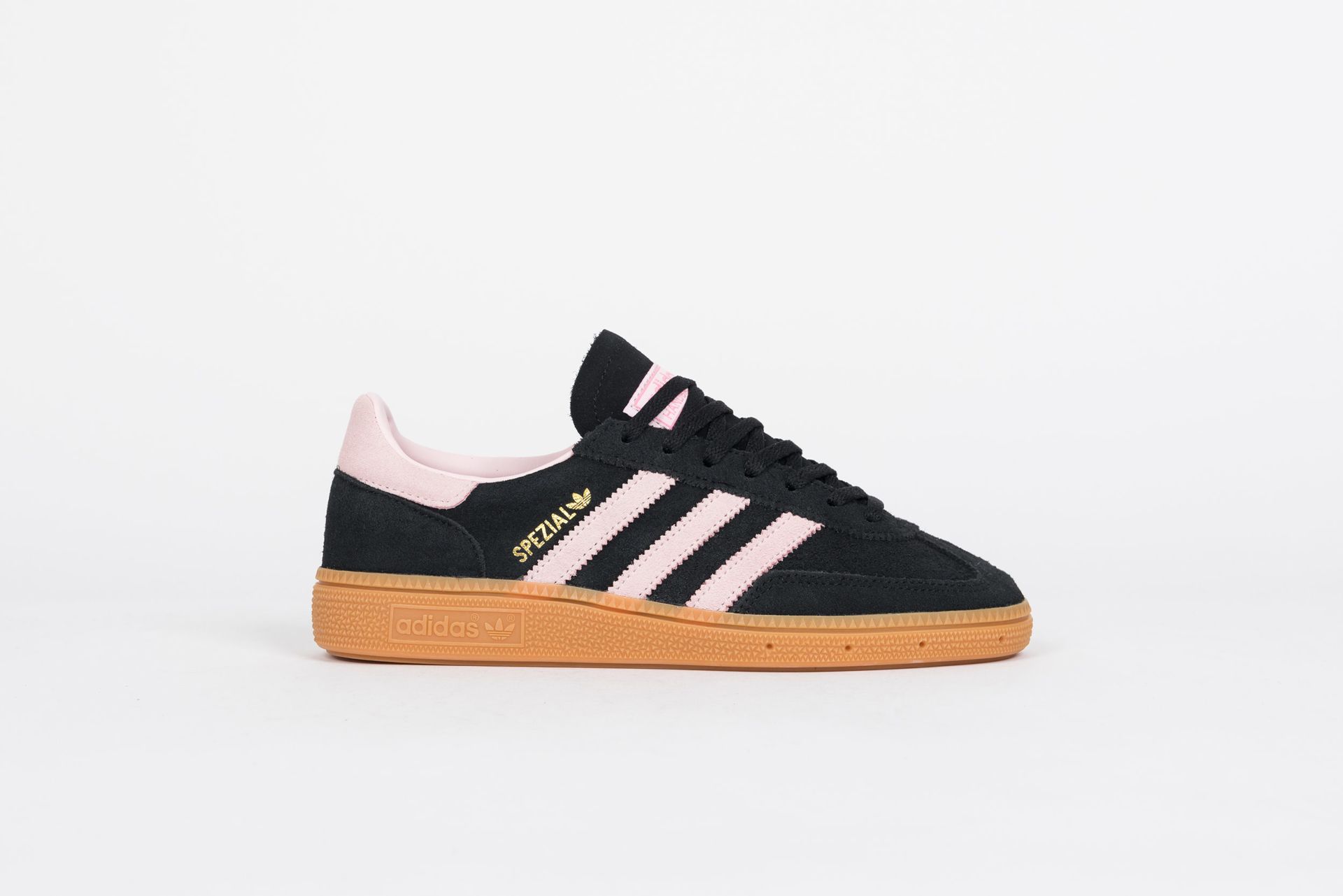 ★関税込★【ADIDAS】HANDBALL SPEZIAL IE5897★早期完売★ adidas HANDBALL SPEZIAL W CORE BLACK/CLEAR PINK/GUM